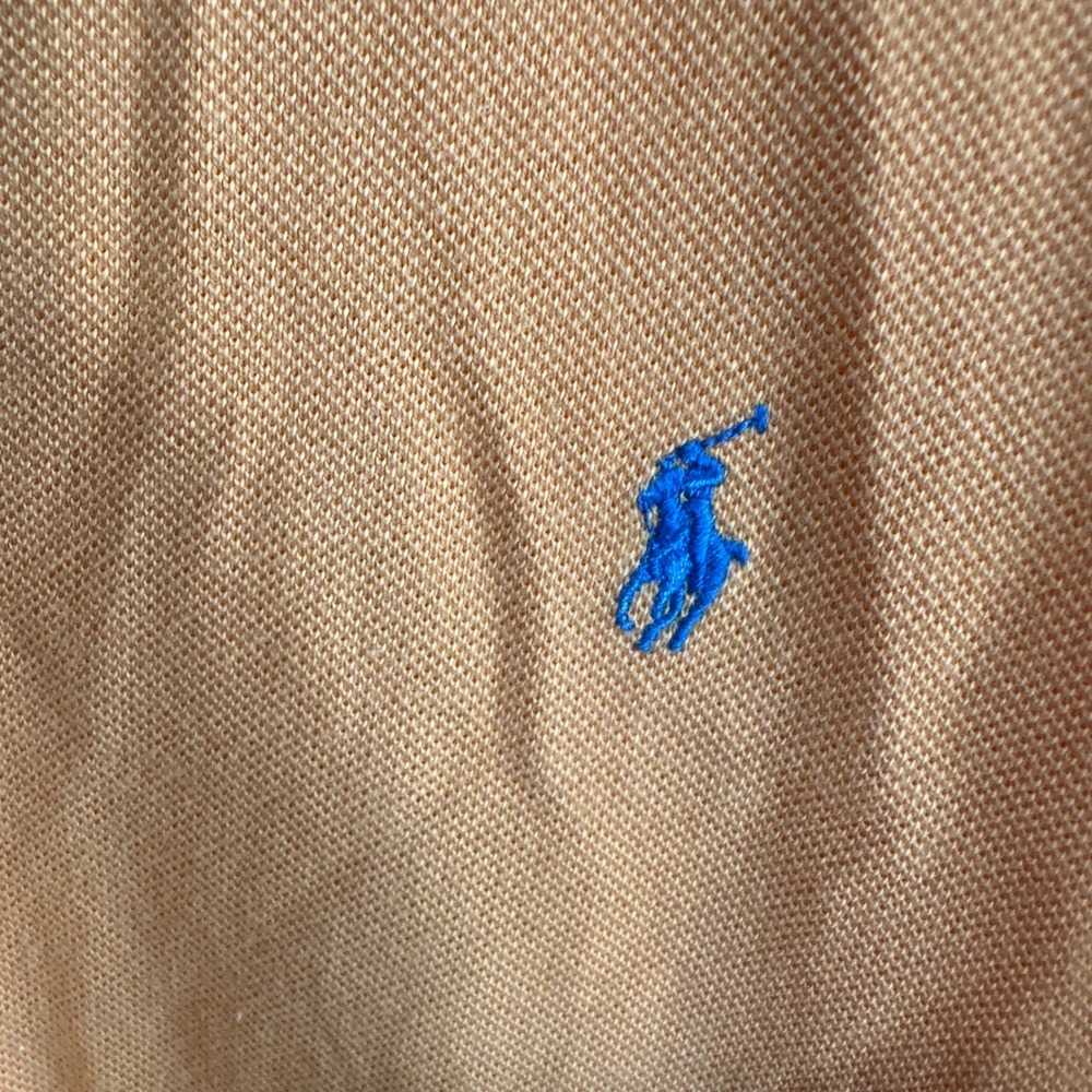 Polo Ralph Lauren Mens 4XLT Tall Orange Short Sleeve Golf Polo Shirt - Picture 2 of 8